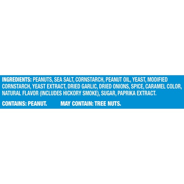 Planters Cacahuates Ahumados en lata de 6 oz, paquete de 8 - 10029000019611