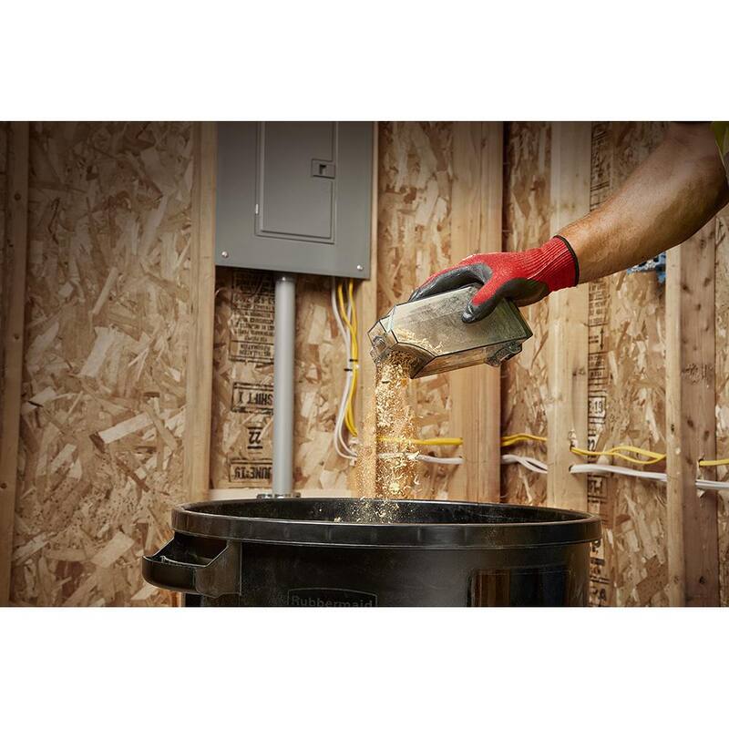 Milwaukee M18 FUEL 18-Volt Lithium-Ion Brushless .25 Gal. Cordless Jobsite Wet/Dry Vacuum with 5.0 Ah Battery and Charger - 0940-20-48-59-1850