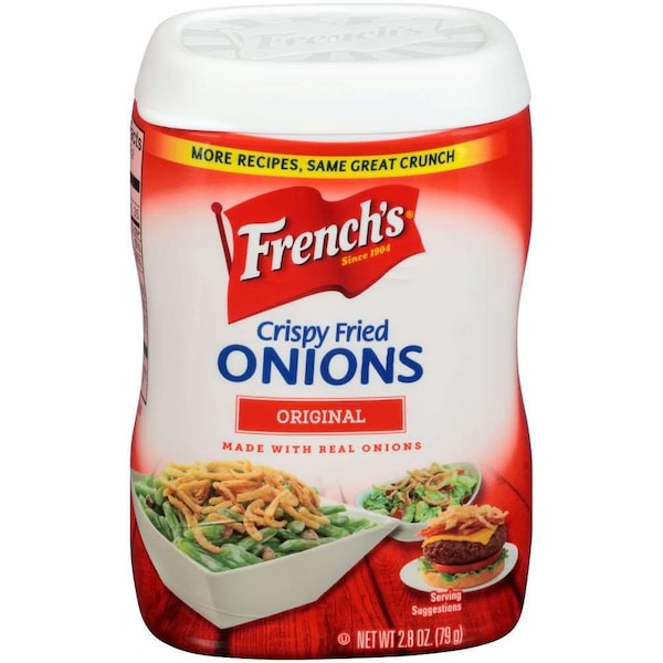 Cebolla Frita Francesa Original French's French, 2.8 oz., Paquete de 15 - 84560