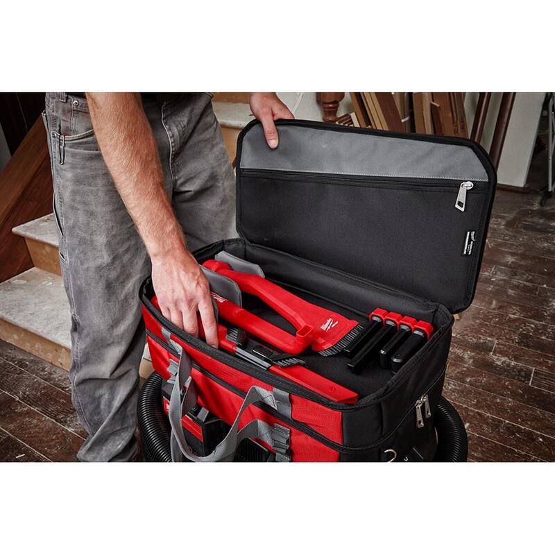 Milwaukee Wet/Dry Shop Vacuum Tool and Attachment Storage Bag (1-Piece) - 49-90-2019