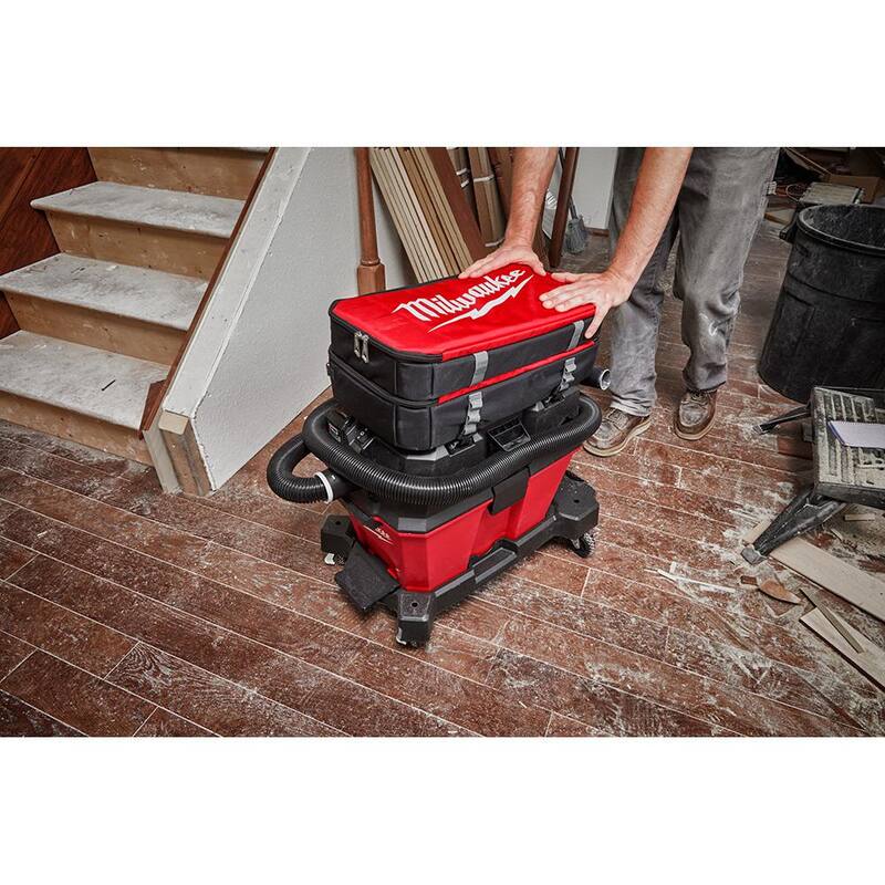 Milwaukee Wet/Dry Shop Vacuum Tool and Attachment Storage Bag (1-Piece) - 49-90-2019