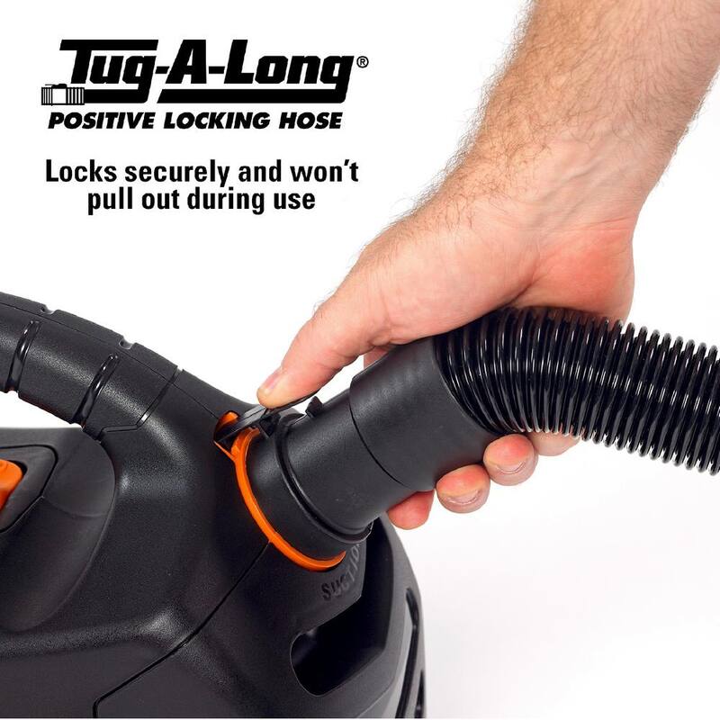 RIDGID 1-7/8 in. x 2 ft. to 7 ft. Expandable Locking Vacuum Hose Accessory Shop Vac Attachment for RIDGID Wet Dry Vacuums - VT1721