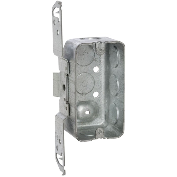 Southwire Electrical Box, 13 cu in, Wall Box Type, 1 Gang, Steel, Rectangular Shape - G19281-F-UPC