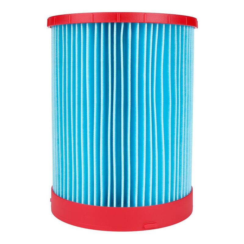 Milwaukee Large Wet/Dry Shop Vacuum High Efficiency Filter Compatible for Milwaukee (1-Pack) - 49-90-1978