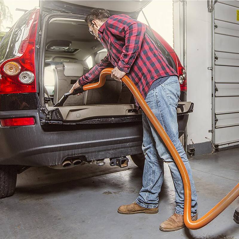 RIDGID 3 Gallon 5.0 Peak HP NXT Shop Vac Wet Dry Vacuum with Fine Dust Filter, Expandable Hose, 10 ft. Pro Hose and Accessories - HD0300A