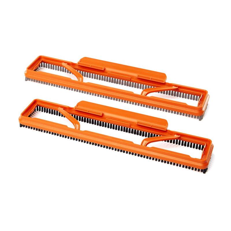 RIDGID 2-1/2 in. NXT Max Floor Tool Shoe Kit Shop Vac Attachments with Hard and Soft Bristles for RIDGID NXT Wet Dry Vacuums - SK1500