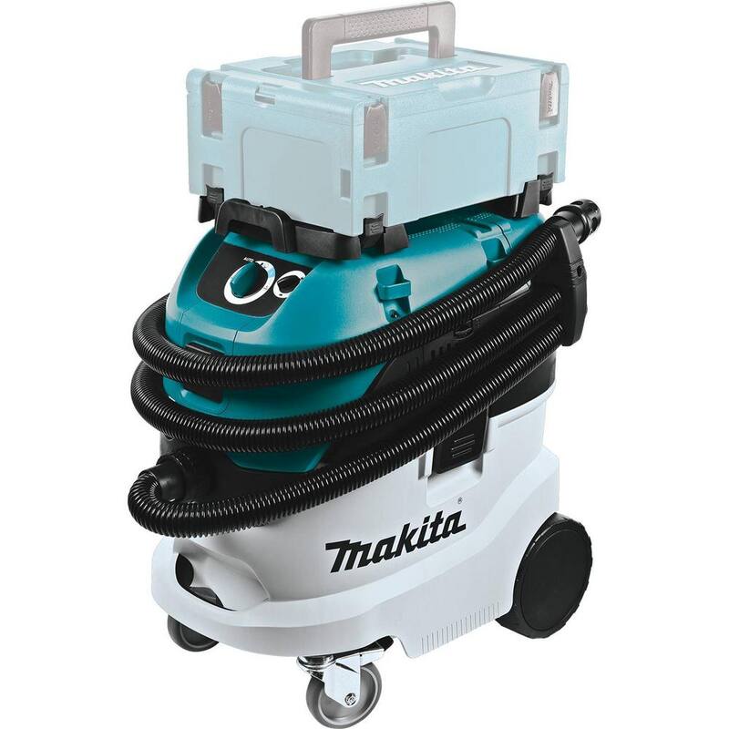 Makita 11 Gal. Wet/Dry HEPA Filter Dust Extractor/Vacuum with 15.5 in. Medium Interlocking Tool Box - VC4210L197211-7
