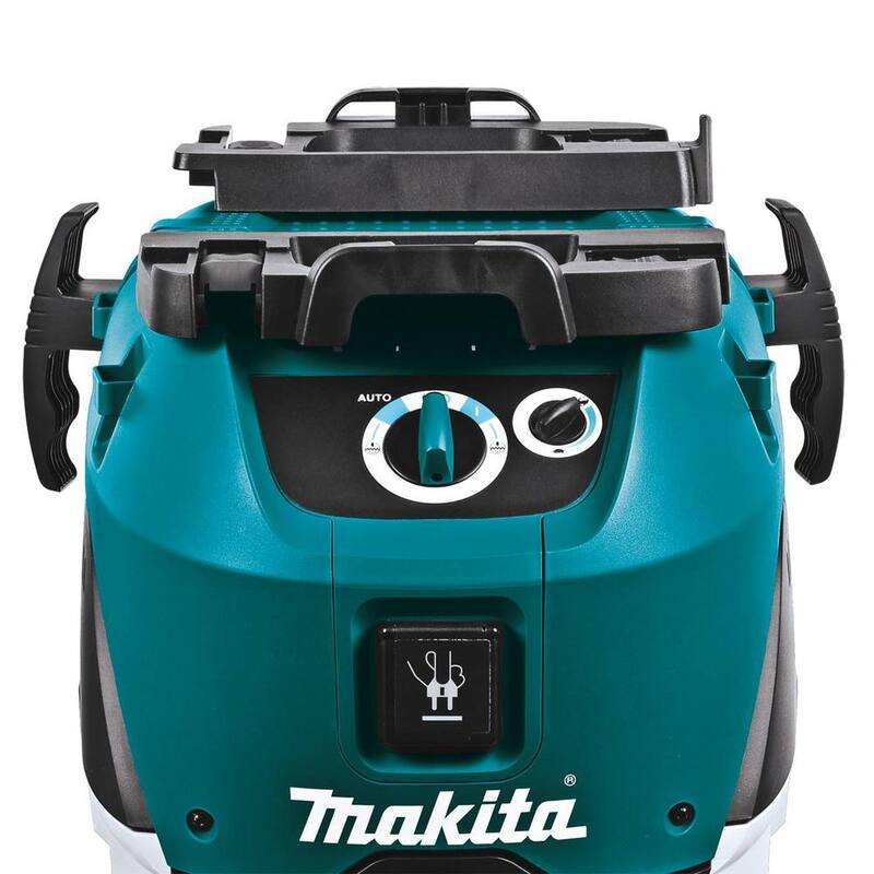 Makita 11 Gal. Wet/Dry HEPA Filter Dust Extractor/Vacuum with 15.5 in. Medium Interlocking Tool Box - VC4210L197211-7