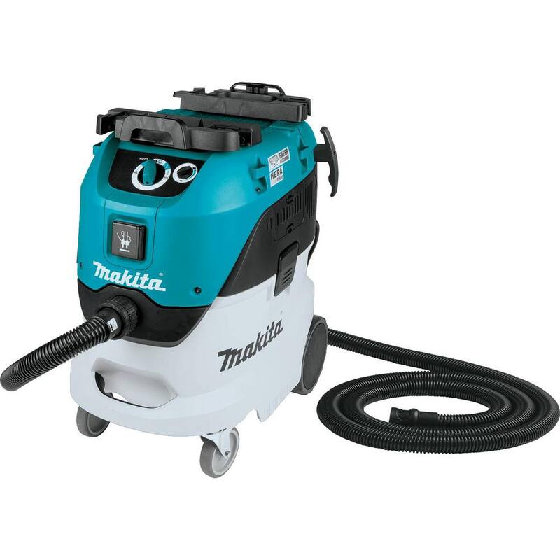 Makita 11 Gal. Wet/Dry HEPA Filter Dust Extractor/Vacuum with 15.5 in. Medium Interlocking Tool Box - VC4210L197211-7