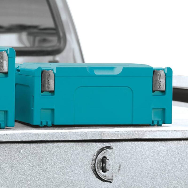 Makita 11 Gal. Wet/Dry HEPA Filter Dust Extractor/Vacuum with 15.5 in. Medium Interlocking Tool Box - VC4210L197211-7