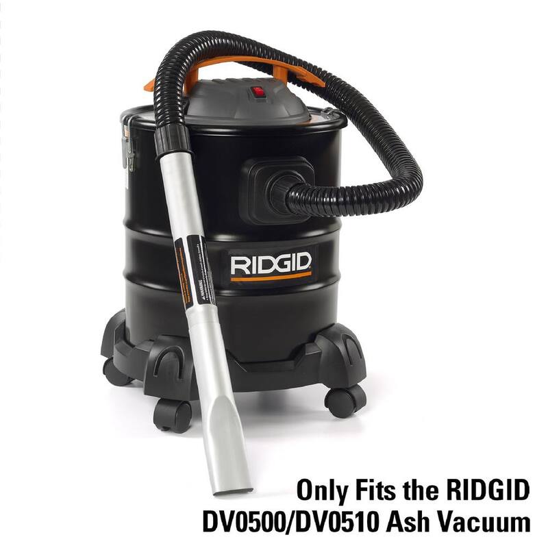 RIDGID Dry Vac Filter Kit with Replacement Dry Pick-up Only HEPA Material, Cloth Shop Vac Filters for RIDGID Ash Vacuum, DV0510 - VF1500