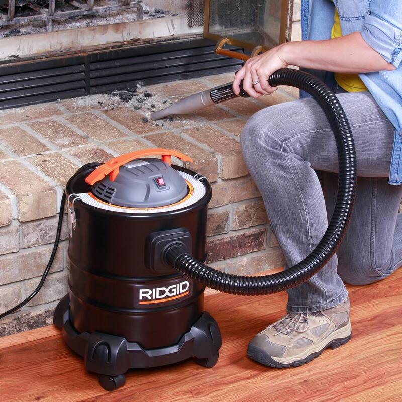 RIDGID Dry Vac Filter Kit with Replacement Dry Pick-up Only HEPA Material, Cloth Shop Vac Filters for RIDGID Ash Vacuum, DV0510 - VF1500