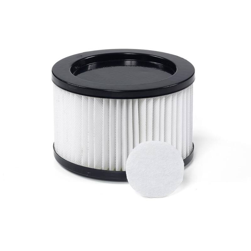 RIDGID Dry Vac Filter Kit with Replacement Dry Pick-up Only HEPA Material, Cloth Shop Vac Filters for RIDGID Ash Vacuum, DV0510 - VF1500