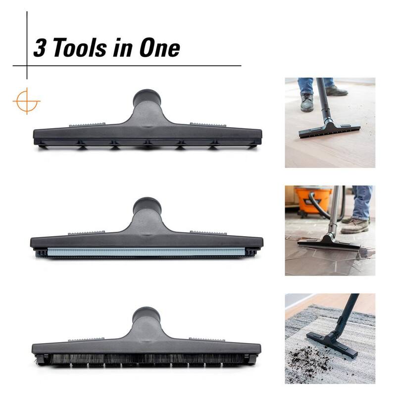 RIDGID 1-7/8 in. and 2-1/2 in. Premium Floor Cleaning Accessory Kit Shop Vac Attachments for RIDGID Wet Dry Vacuums - VT1738