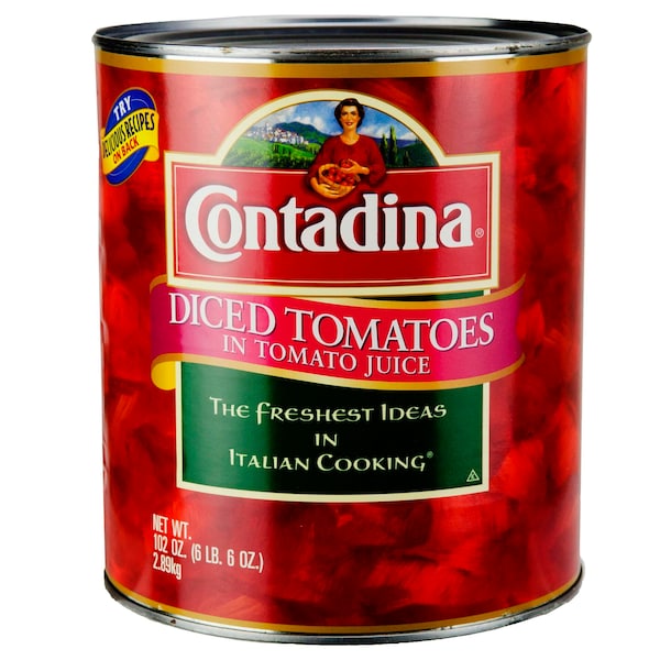 Tomates en Cubos Contadina en Jugo Contadina 102 oz. Latas, Paquete de 6 - 2001585