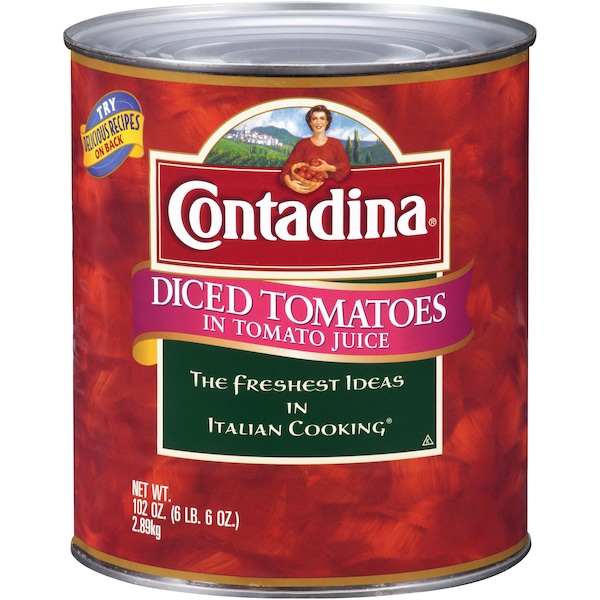 Tomates en Cubos Contadina en Jugo Contadina 102 oz. Latas, Paquete de 6 - 2001585