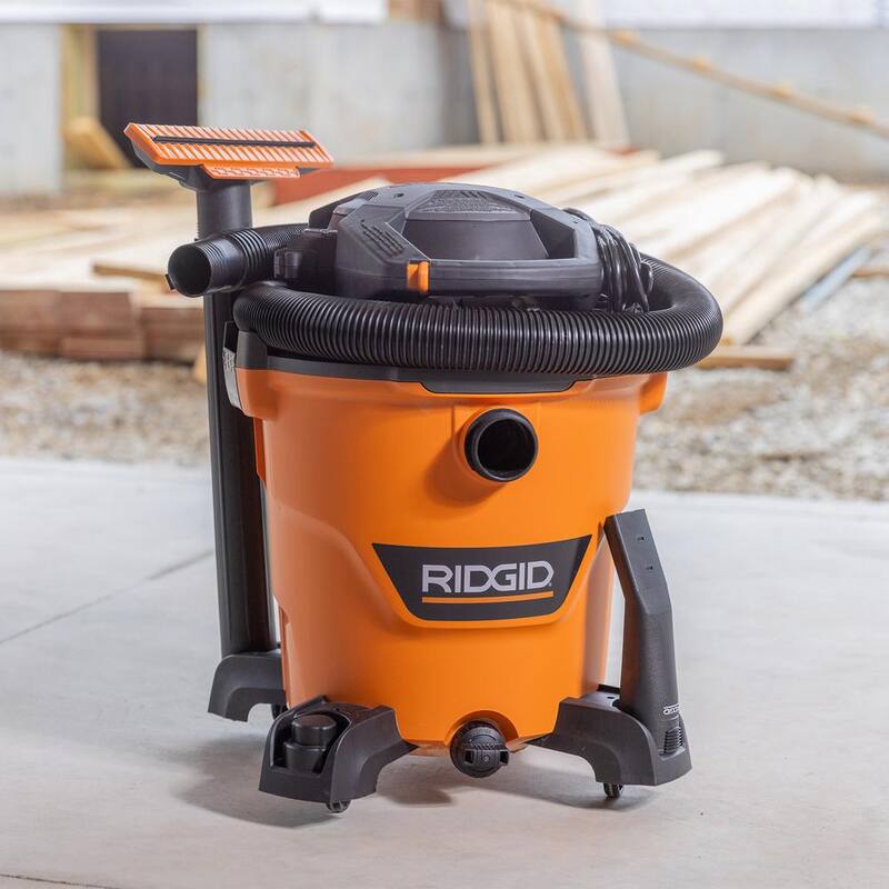 RIDGID 12 Gallon 6.0 Peak HP NXT Shop Vac Wet Dry Vacuum with Detachable Blower, 2 Additional Filters and Car Cleaning Kit - HD1280A
