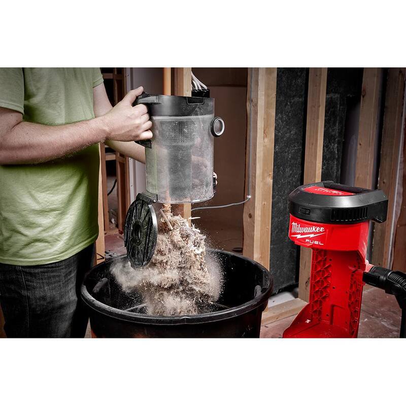 Milwaukee M18 FUEL 18-Volt Lithium-Ion Brushless 1 Gal. Cordless 3-in-1 Backpack Vacuum with Extra HEPA Filter - 0885-20-49-90-1963