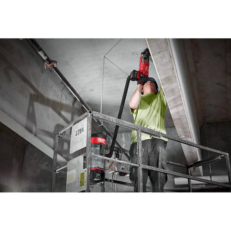 Milwaukee M18 FUEL 18-Volt Lithium-Ion Brushless 1 Gal. Cordless 3-in-1 Backpack Vacuum with HIGH OUTPUT XC 8.0 Ah Battery - 0885-20-48-11-1880