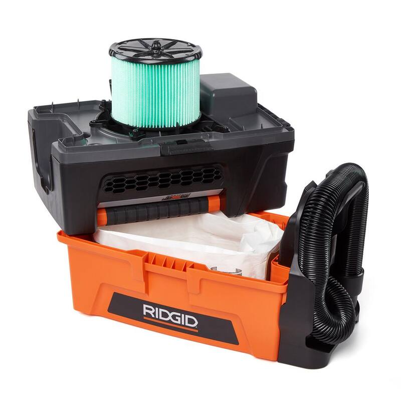 RIDGID HEPA Material Pleated Paper Wet Dry Vacuum Shop Vac Filter Replacement for Most 3-4.5 Gallon RIDGID Shop Vacs (4-Pack) - VF3600A