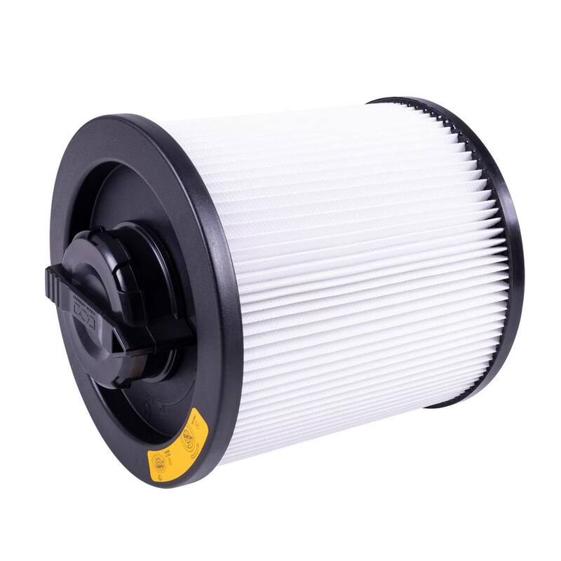 DEWALT 6 Gal. to 16 Gal. Cartridge Filter for Regular for Wet/Dry Vacuum - DXVC6910