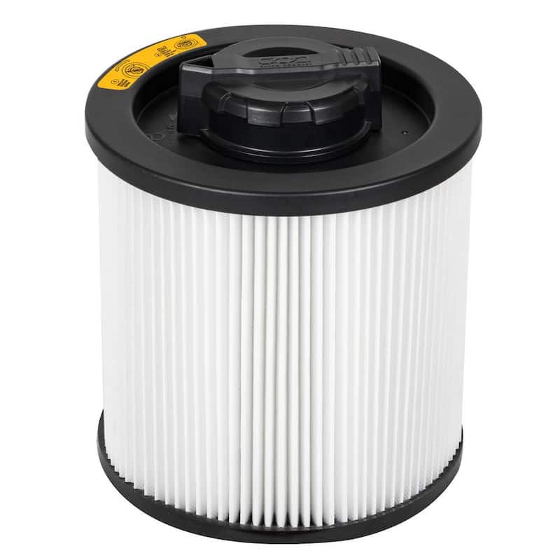 DEWALT 6 Gal. to 16 Gal. Cartridge Filter for Regular for Wet/Dry Vacuum - DXVC6910
