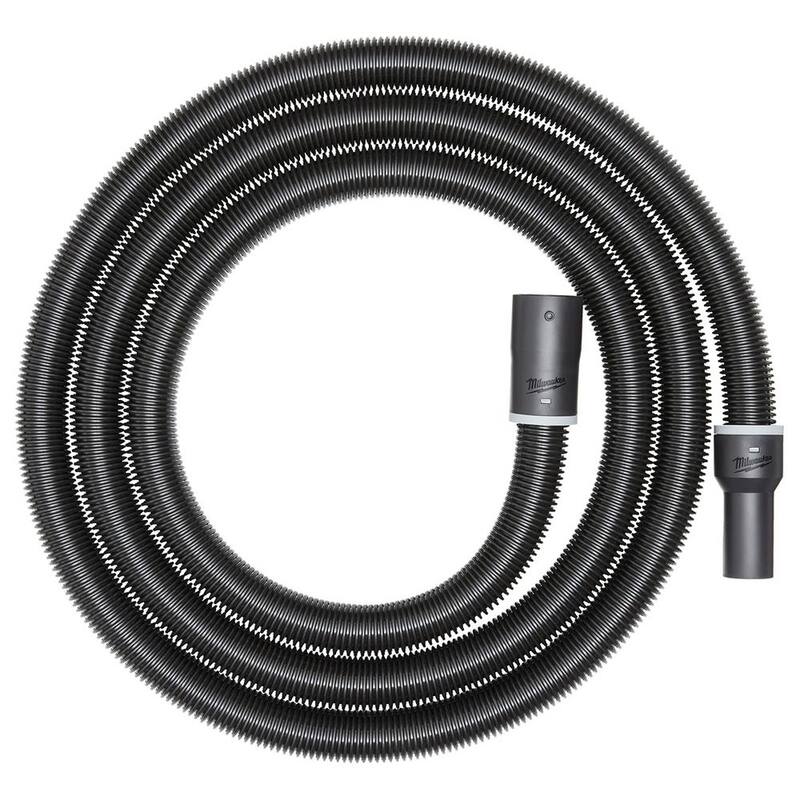 Milwaukee 1-7/8 in. 16 ft. Flexible Hose for Wet/Dry Shop Vacuums (1-Piece) - 49-90-1984