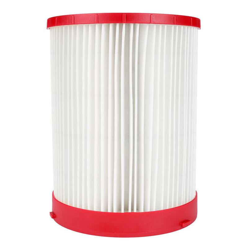Milwaukee Large Wet/Dry Shop Vacuum HEPA Filter (1-Pack) - 49-90-1977