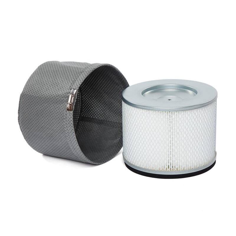 RIDGID HEPA Shop Vac Filter Kit with Certified HEPA Filter, Fabric Pre-Filter for RIDGID 14 Gal HEPA Wet Dry Vacuum RV2400HF - HF1000