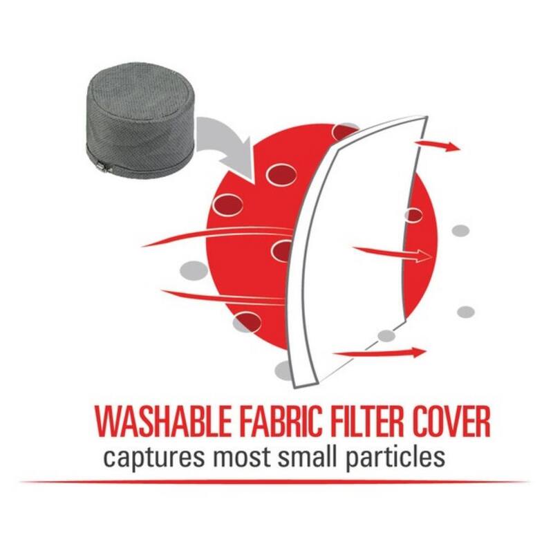 RIDGID HEPA Shop Vac Filter Kit with Certified HEPA Filter, Fabric Pre-Filter for RIDGID 14 Gal HEPA Wet Dry Vacuum RV2400HF - HF1000