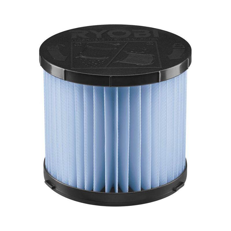 RYOBI HEPA Filter for Small Wet Dry Vacuums - A32RF08