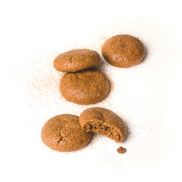 Galletas orgánicas Homefree Ginger Snap Mini sin gluten listas para llevar, 0.95 oz., paquete de 10 - LGFOMGC10
