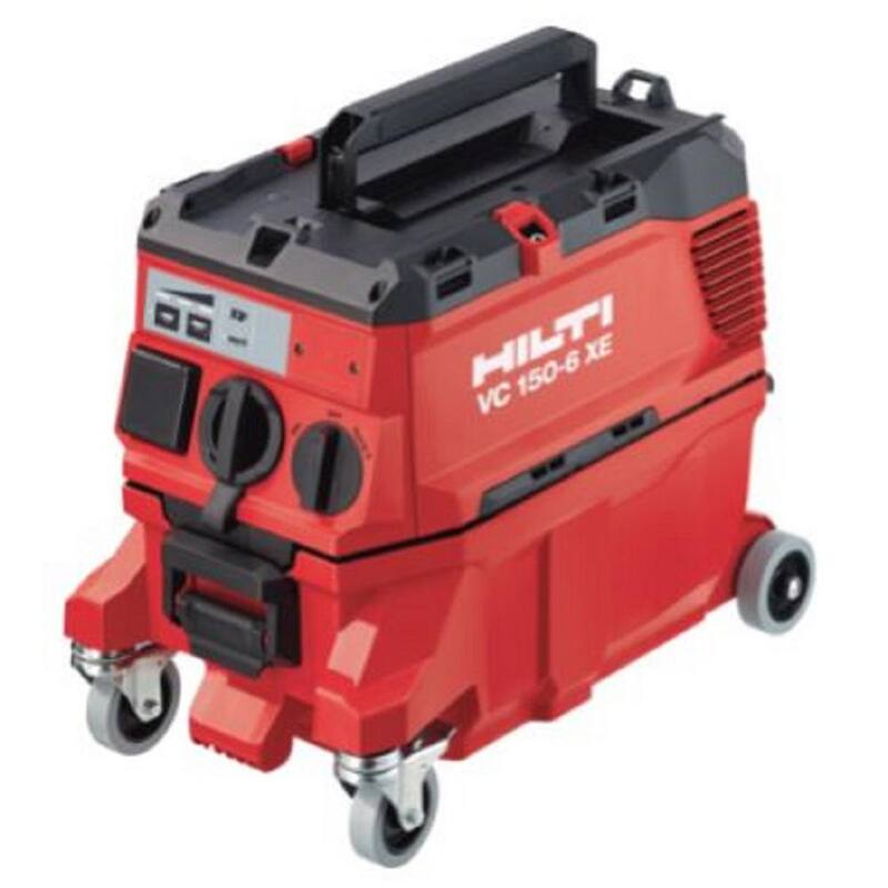Hilti 120-Volt 150 CFM 6-XE 4 Gal. Compact Wet/Dry Construction Vacuum with Strap and Adapter - 3720112