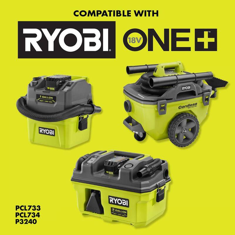 RYOBI 6 ft. x 1-1/4 in. Replacement Hose - A32VH03