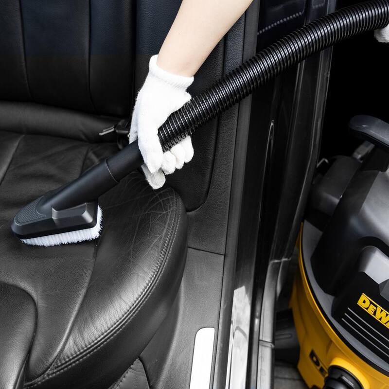 DEWALT 1.25 in. - 2.5 in. Car Cleaning Accessory Kit for Wet/Dry Shop Vacuums - DXVA13-0801