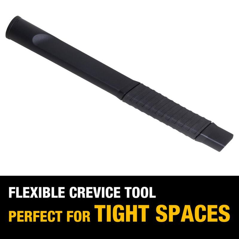DEWALT 1.25 in. - 2.5 in. Car Cleaning Accessory Kit for Wet/Dry Shop Vacuums - DXVA13-0801