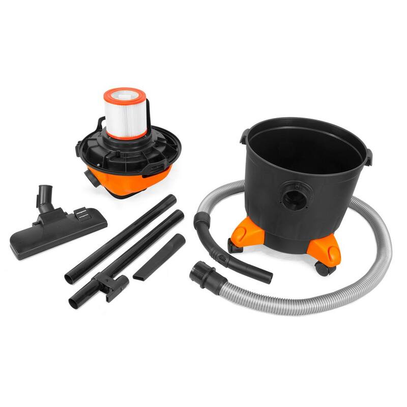 WEN 10 Amp 5 Gal. Portable HEPA Wet/Dry Shop Vacuum and Blower with 0.3 mic Filter, Hose and Accessories - VC4710