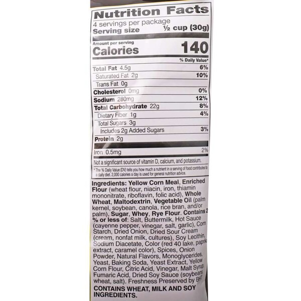 Mezcla de bocadillos Chex Mix Max D Buffalo Ranch 4.25 oz., PK8 - 16000-15084