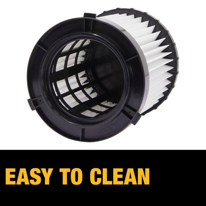DEWALT HEPA Replacement Filter for DC500 Wet/Dry Vacuum - DC5001H