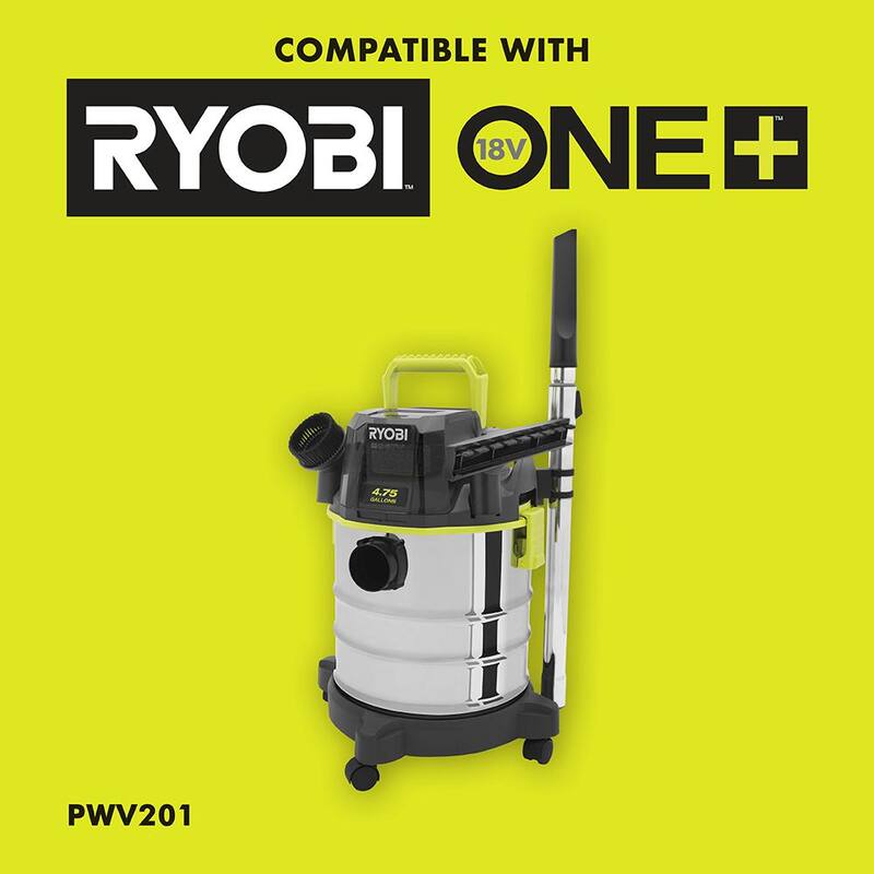 RYOBI Replacement Filter for ONE+ 18V 4.75 Gal. Wet/Dry Vacuum PWV201B - A32RF03N