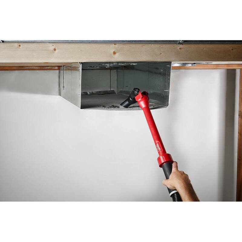 Milwaukee AIR-TIP 1-1/4 in. - 2-1/2 in. Pivoting Extension Wand Wet/Dry Shop Vacuum Attachment (1-Piece) - 49-90-2031