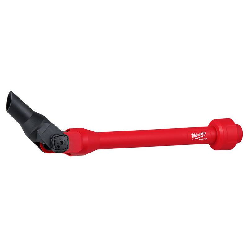 Milwaukee AIR-TIP 1-1/4 in. - 2-1/2 in. Pivoting Extension Wand Wet/Dry Shop Vacuum Attachment (1-Piece) - 49-90-2031