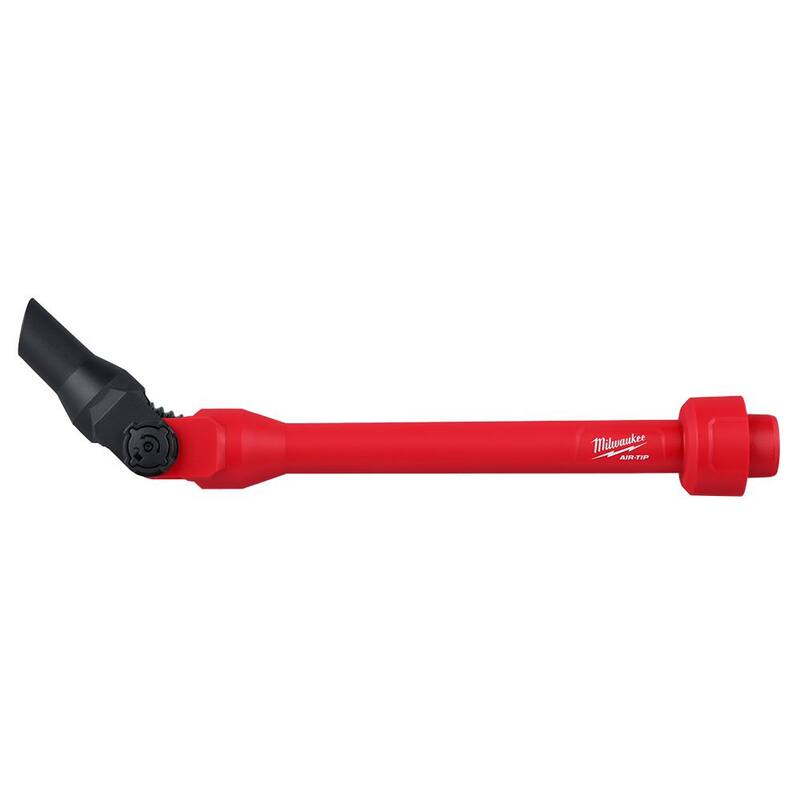 Milwaukee AIR-TIP 1-1/4 in. - 2-1/2 in. Pivoting Extension Wand Wet/Dry Shop Vacuum Attachment (1-Piece) - 49-90-2031