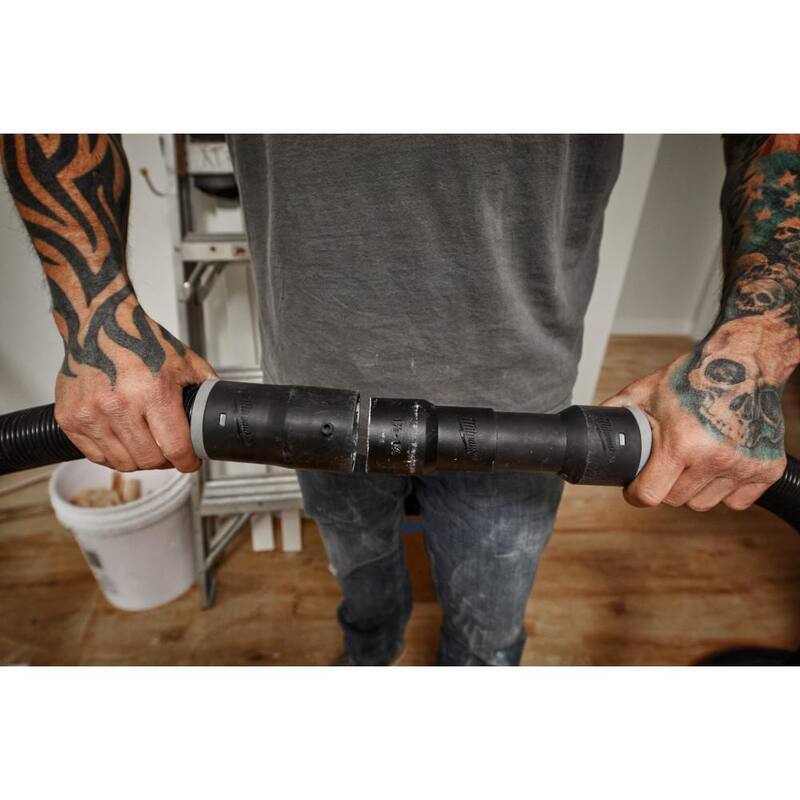 Milwaukee Hose and Accessory Adapter Kit for Wet/Dry Shop Vacuums (3-Piece) - 49-90-1991