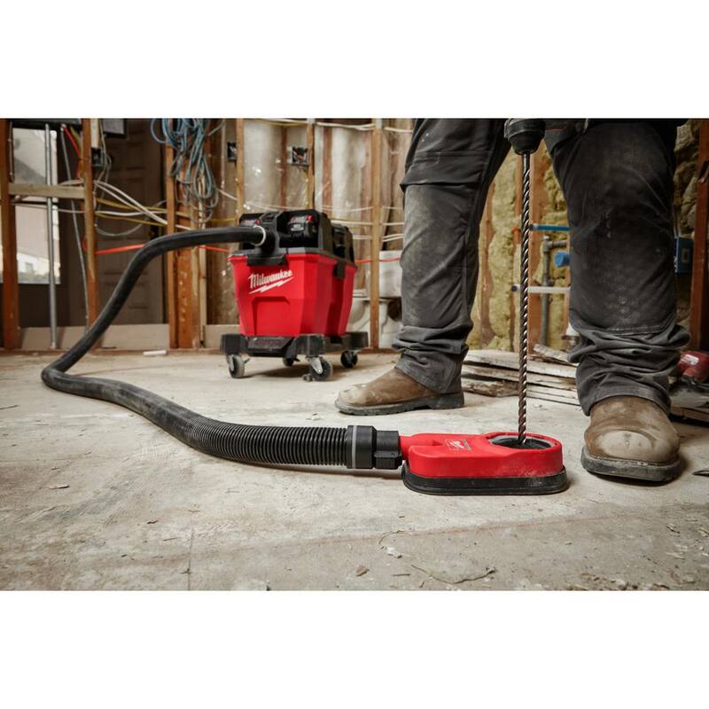 Milwaukee 1-7/8 in. Dust Extraction Adapter for Wet/Dry Shop Vacuums (3-Piece) - 49-90-1980