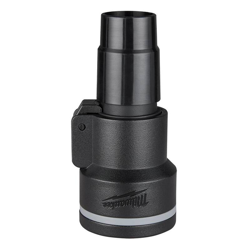 Milwaukee 1-7/8 in. Dust Extraction Adapter for Wet/Dry Shop Vacuums (3-Piece) - 49-90-1980