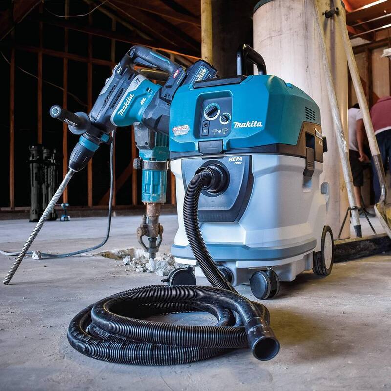 Makita 80V max (40V max X2) XGT 10 Gal. HEPA Vacuum Wet and Dry w/AWS, (4.0Ah) - GCV07PMU