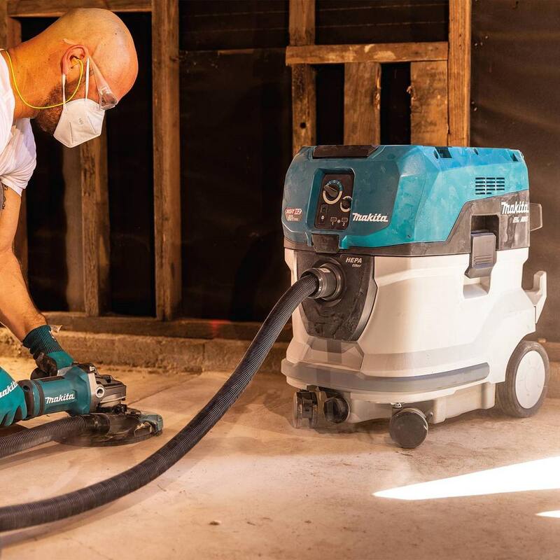 Makita 80V max (40V max X2) XGT 10 Gal. HEPA Vacuum Wet and Dry w/AWS, (4.0Ah) - GCV07PMU