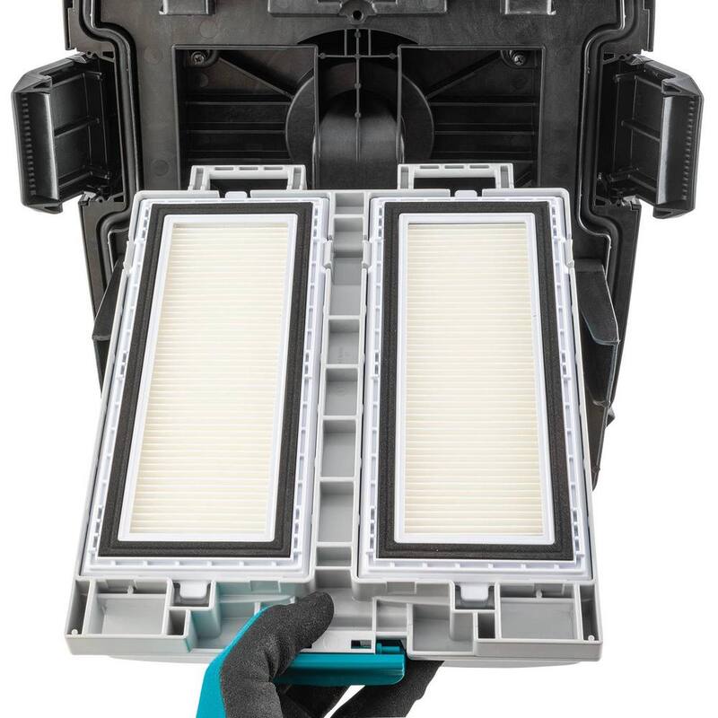 Makita 80V max (40V max X2) XGT 10 Gal. HEPA Vacuum Wet and Dry w/AWS, (4.0Ah) - GCV07PMU