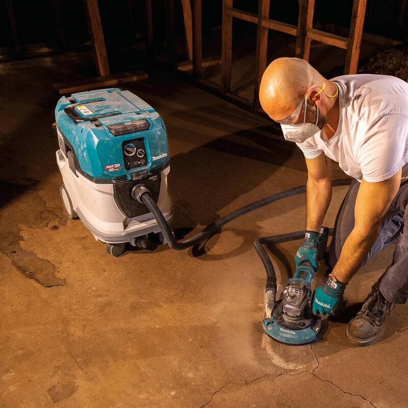 Makita 80V max (40V max X2) XGT 10 Gal. HEPA Vacuum Wet and Dry w/AWS, (4.0Ah) - GCV07PMU